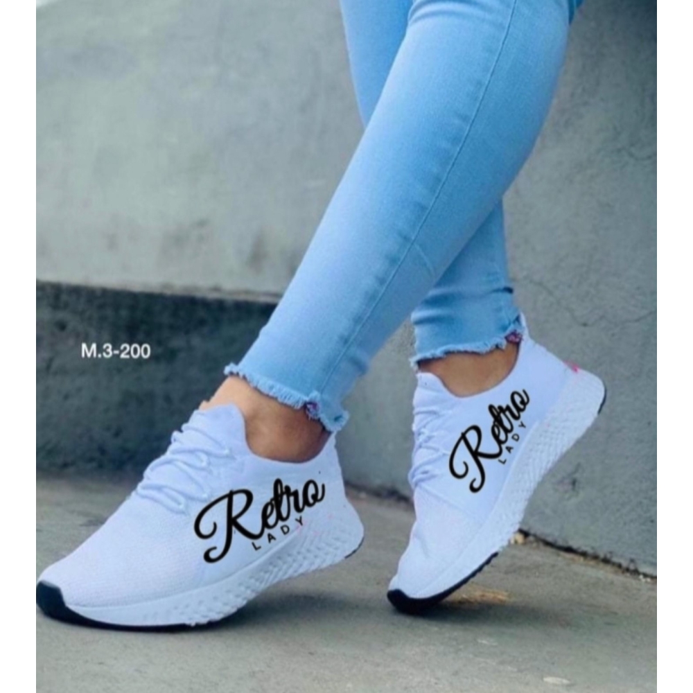 Retro Lady fehér cipő